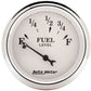 AutoMeter AU1607 Old Tyme White Fuel Level Gauge 2-1/16" Short Sweep Elec