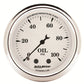 AutoMeter AU1621 Old Tyme White Oil Pressure Gauge 2-1/16" Full Sweep Mech 0-100 PSI