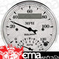 AutoMeter AU1681 Old Tyme White 3-3/8 Elece Speedo/Tacho 120 MPH 8 000 RPM