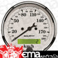 AutoMeter AU1688-M Old Tyme White Speedometer 3-1/8" In-Dash Elec Programmable 0-190 KPH