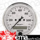 AutoMeter AU1688 Old Tyme White 3-1/8" Elec Programmable In-Dash Speedo 0-120MPH