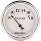 AutoMeter AU1692 Old Tyme White 2-1/16" Voltmeter Gauge 8-18 Volt