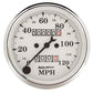 AutoMeter AU1693 Old Tyme White Speedometer 3-1/8" In-Dash Mech 0-120 MPH