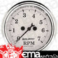 AutoMeter AU1694 Old Tyme White 2-1/6" Elec In-Dash Tacho 0-7000 RPM