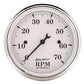 AutoMeter AU1695 Old Tyme White 3-1/8" Elec In-Dash Tacho 0-7000 RPM