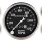 AutoMeter 1708 5 PC. GAUGE KIT, 3-1/8" & 2-1/16", MECH. SPEEDOMETER, OLD TYME BLACK