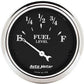 AutoMeter AU1718 Old Tyme Black 2-1/16" Fuel Level Gauge 0 OHMS Empty To 30 OHMS Full