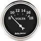 AutoMeter AU1791 Old Tyme Black 2-1/16" Elec Voltmeter 8-18V Chrome/Black