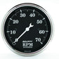 AutoMeter AU1798 Old Tyme Black 3-1/8" Elec In-Dash Tachometer 0-7000 RPM