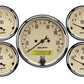 AutoMeter 1809-M 5 PC. GAUGE KIT, 3-1/8" & 2-1/16", ELEC. KM/H SPEEDOMETER, ANTIQUE BEIGE
