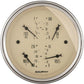 AutoMeter AU1814 Gauges Antique Beige Fuel Level Oil Pressure Voltmeter Water Temperature 3-3/8" Analog Elecal