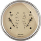 AutoMeter AU1830 Antique Beige Gauge 3-3/8" Dual Gauge Water Temp Voltmeter