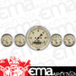 AutoMeter AU1840 Antique Beige Fuel/Oil/Speedo/Volt/Water 5 Gauge Kit