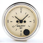 AutoMeter AU1885 Antique Beige 2-1/16" Clock Quartz Movement