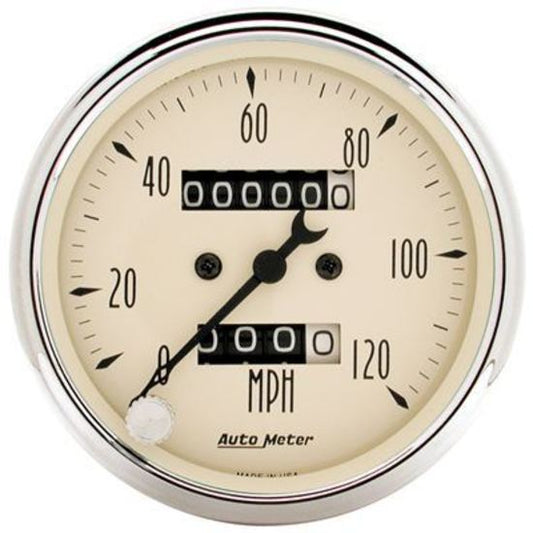 AutoMeter AU1896 Speedometer 0-120 MPH 3 1/8 In. Analog Mech