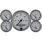 AutoMeter AU1902 American Platinum Gauge Set Elec Speedo Fuel Water Oil Volts