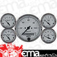 AutoMeter AU1902 American Platinum Gauge Set Elec Speedo Fuel Water Oil Volts