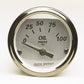 AutoMeter AU1928 American Platinum 2-1/16" Elec Oil Pressure Gauge 0-100 PSI