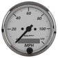 AutoMeter AU1988 American Platinum Speedometer 3-1/8" In-Dash Elec Programmable 0-120 MPH