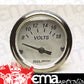AutoMeter AU1992 American Platinum 2-1/16" Voltmeter Gauge 8-18 Volt