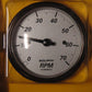 AutoMeter AU1995 American Platinum 3-1/8" Elec In-Dash Tachometer 0-7000RPM