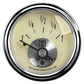 AutoMeter AU2013 Antique Ivory Fuel Level Gauge 2-1/16" 0 OHMS Empty/90 OHMS Full Short Sweep Elec </Span>