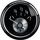 AutoMeter AU2014 Prestige Fuel Level 0/90 OHMS 2-1/16" Diameter Black Face Analog Elecal