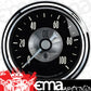 AutoMeter AU2022 Prestige - Black Diamond Oil Pressure Gauge 2-1/16" Full Sweep Mech 0-100 PSI