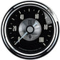 AutoMeter AU2022 Prestige - Black Diamond Oil Pressure Gauge 2-1/16" Full Sweep Mech 0-100 PSI