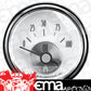 AutoMeter AU2026 Prestige - Pearl Oil Pressure Gauge 2-1/16" Short Sweep Elec 0-100 PSI