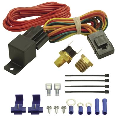 Derale DP16721 Thermostatic Single-Stage Fan Controller (on 190 F)