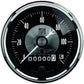 AutoMeter AU2088 Prestige - Black Diamond Speedometer 3-3/8" In-Dash Programmable 0-120 MPH Wheel Tripmeter