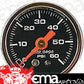 AutoMeter AU2173 Auto Gage 1-1/2" Fuel Pressure Gauge 0-60 PSI Black/Chrome Au 2173