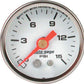 AutoMeter 2175 1-1/2" PRESSURE, 0-15 PSI, WHITE