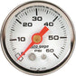AutoMeter AU2176 Auto Gage 1-1/2" Mech Fuel Pressure Gauge 0-60 PSI Chrome/White
