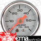 AutoMeter AU2179 Auto Gage Fuel Pressure Gauge 1-1/2" Full Sweep Mech Silver Dial Face 0-60 PSI