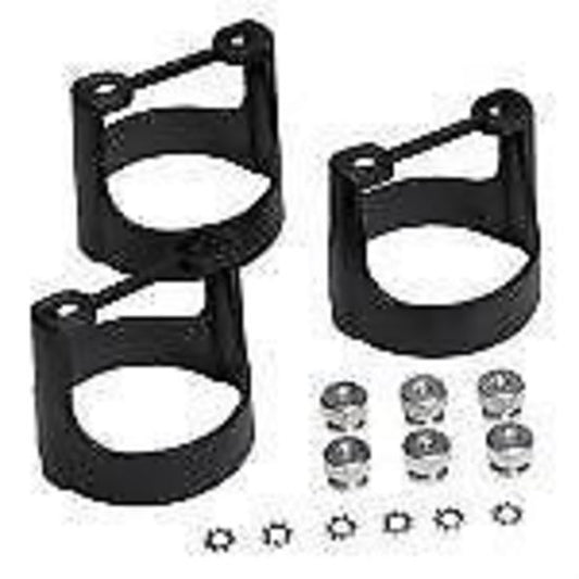 AutoMeter 2230 GAUGE BRACKET KIT, 2-1/16", BLACK COMPOSITE, QTY 3