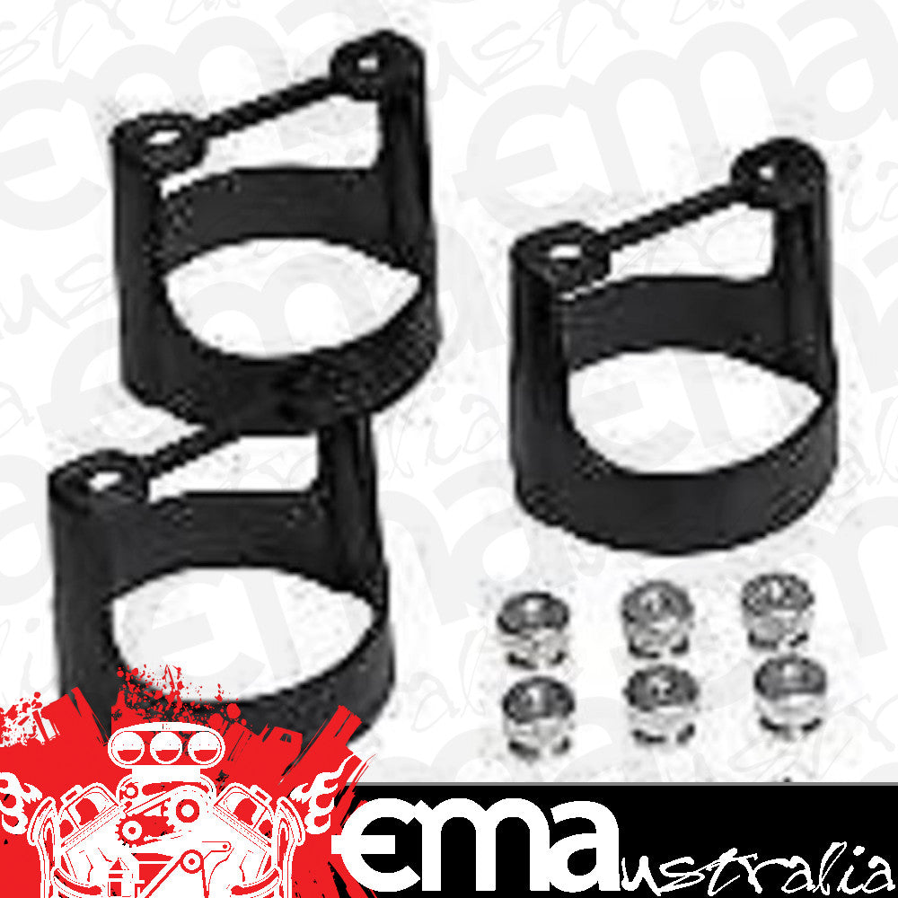 AutoMeter 2230 GAUGE BRACKET KIT, 2-1/16", BLACK COMPOSITE, QTY 3
