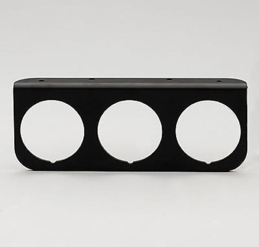 AutoMeter AU2238 3X 2-1/6" Aluminium Gauge Panel Black