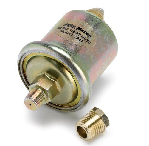 AutoMeter AU2241 Replacement Sender Oil Pressure 80 PSI 1/8" Npt Male Thread