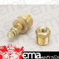 AutoMeter AU2254 Replacement Temperature Sender Short Sweep 1/8-3/8-1/2" Npt
