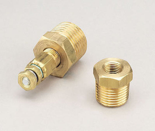 AutoMeter AU2254 Replacement Temperature Sender Short Sweep 1/8-3/8-1/2" Npt