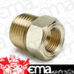 AutoMeter 2264 FITTING, ADAPTER, 1/2-1/16" NPT MALE, BRASS, FOR MECH.TEMP. GAUGE