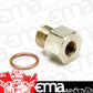 AutoMeter AU2267 Oil Pressure Metric Adapter Female 1/8" Npt To M14X1.5 Male