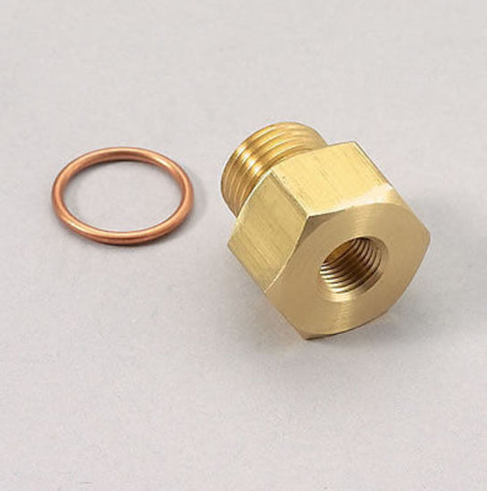 AutoMeter AU2268 Metric Oil Pressure Adapter 1/8" Npt Female To 16Mm X 1.5 Male