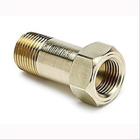 AutoMeter AU2270 Temperature Adaptor 1/2" Npt Male To 3/8" Npt Female Extension