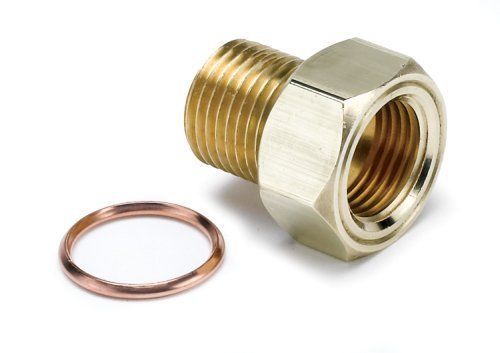 AutoMeter 2275 FITTING, ADAPTER, M16X1.5 MALE, BRASS, FOR MECH. TEMP. GAUGE