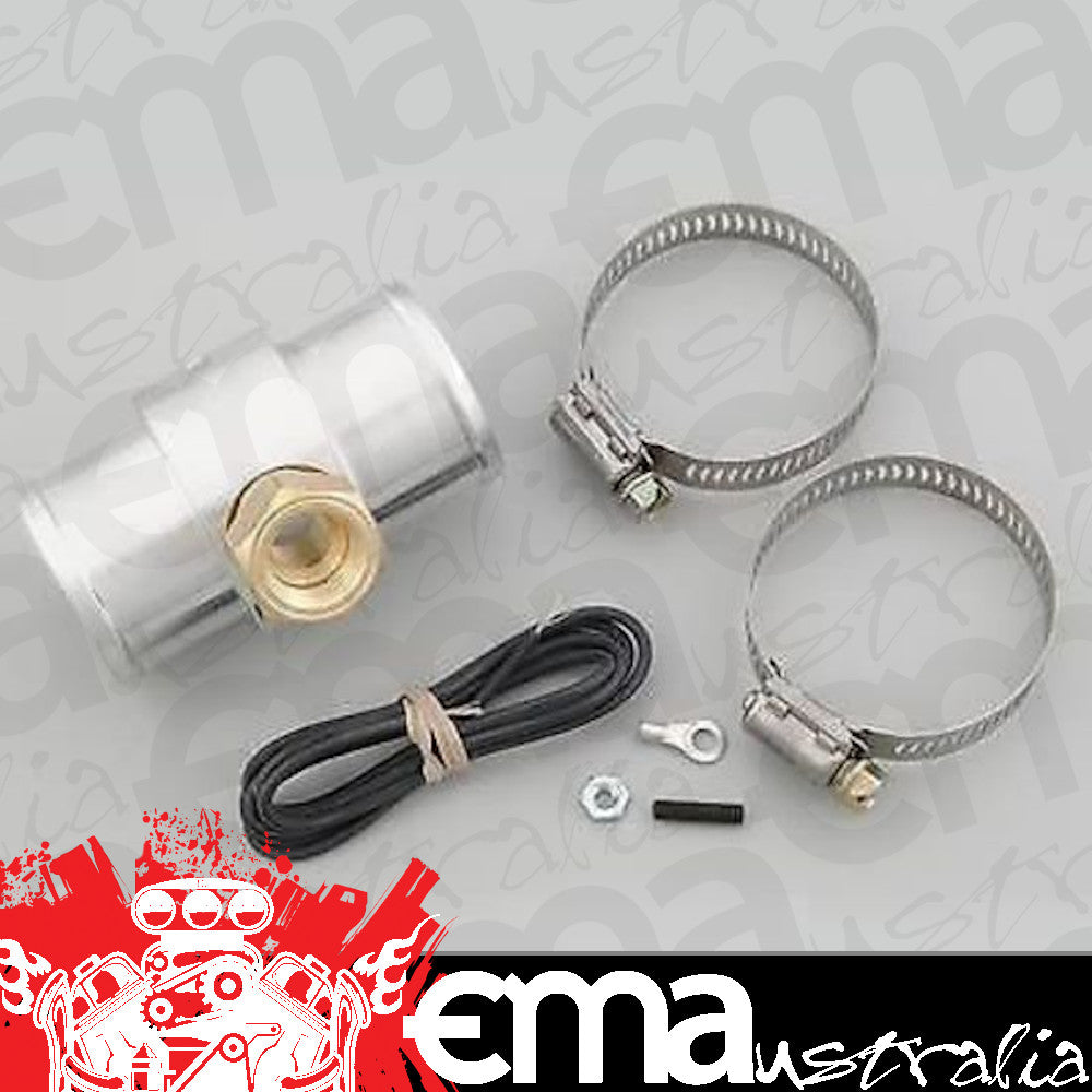 AutoMeter 2283 FITTING, ADAPTER, RADIATOR HOSE, 1.5", 3/8" NPTF FEMALE, ALUMINUM