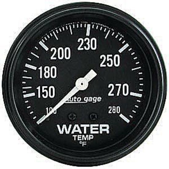AutoMeter 2313 2-5/8" WATER TEMPERATURE, 100-280 F, AUTO GAGE