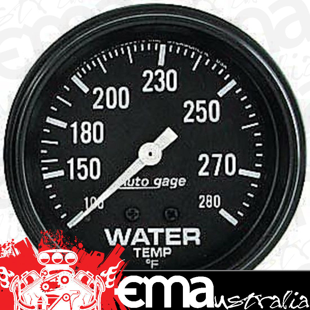 AutoMeter 2313 2-5/8" WATER TEMPERATURE, 100-280 F, AUTO GAGE